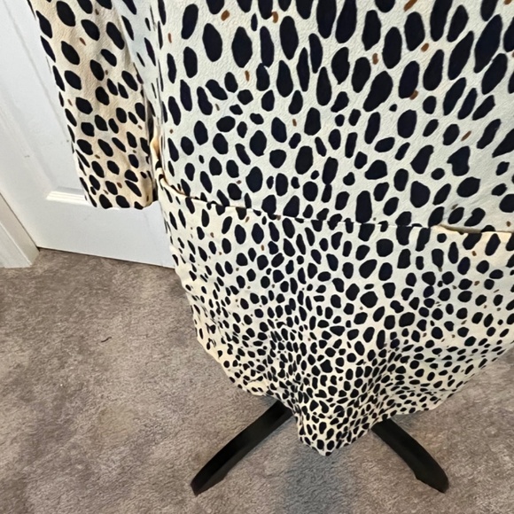 J Crew size 4 animal print dress - Picture 8 of 9